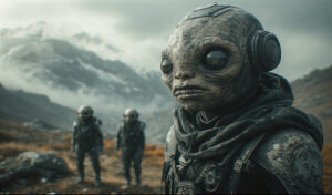 The 118 Chemical Elements as Characters in a Story