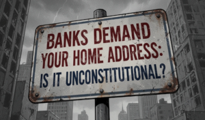 Why Banks Demand Home Address — and Is It Unconstitutional?