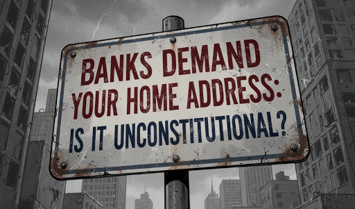 Why Banks Demand Home Address — and Is It Unconstitutional?