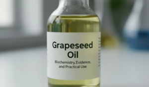 Grapeseed Oil for Dry Skin: Biochemistry, Evidence, and Practical Use