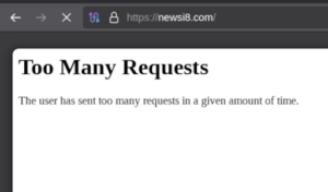 Troubleshooting the “Too Many Requests” Error